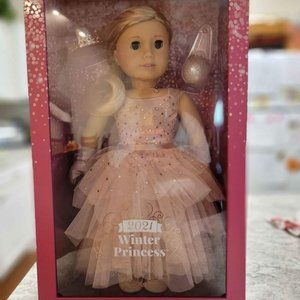 BRAND NEW IN BOX Limited Edition American Girl 2021 Winter Princess Doll